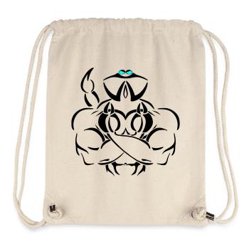 Alpha scorpio Deluxe - Stanley/Stella recycelter Gym Bag - Naturweiß - Vorne