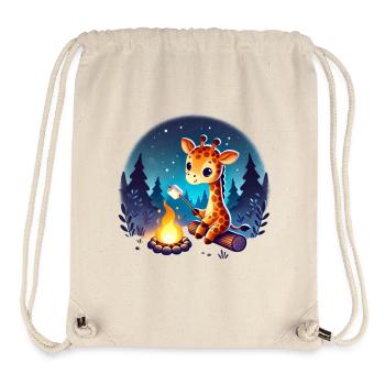 cool design for camper travel gift caravan - Stanley/Stella Recycled Gym Bag - natural - Front