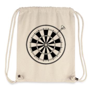 Dart Zeichnung - Stanley/Stella recycelter Gym Bag - Naturweiß - Vorne