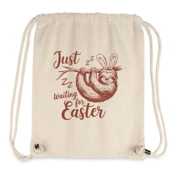 Just Waiting For Easter - Stanley/Stella Recycled Gym Bag - natural - Front