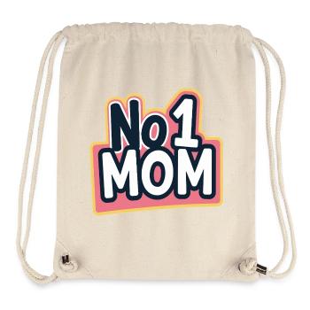 Nummer 1 Mama – Bunt & Liebevoll Muttertag - Stanley/Stella recycelter Gym Bag - Naturweiß - Vorne