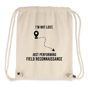 Field Reconnaissance GIS Survey Mapping Humor - Stanley/Stella Recycled Gym Bag - natural - Front