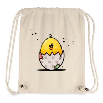 Bonjour les filles - Sac à cordon recyclé Stanley/Stella - blanc naturel - Devant