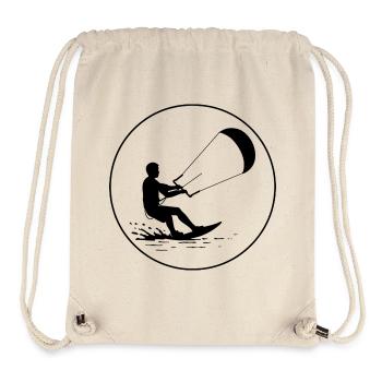 Puissance du cerf-volant - Sac à cordon recyclé Stanley/Stella - blanc naturel - Devant