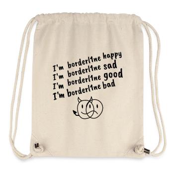Between Borderl1ne and everyday life - Stanley/Stella Recycled Gym Bag - natural - Front