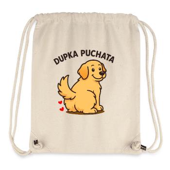 FLUFFY - cute doggy - Stanley/Stella Recycled Gym Bag - natural - Front
