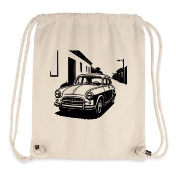Wirtschaftswunder-Klassiker - Stanley/Stella recycelter Gym Bag - Naturweiß - Vorne