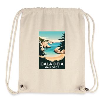 Cala Deia Mallorca - Sac à cordon recyclé Stanley/Stella - blanc naturel - Devant