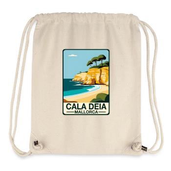 Cala Deia Mallorca - Sac à cordon recyclé Stanley/Stella - blanc naturel - Devant