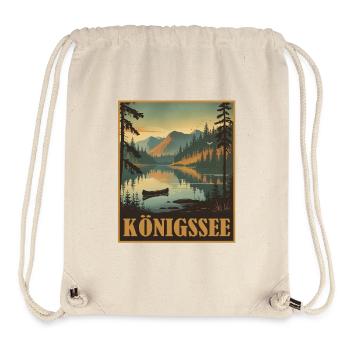Koenigssee, Bavaria - Stanley/Stella Recycled Gym Bag - natural - Front