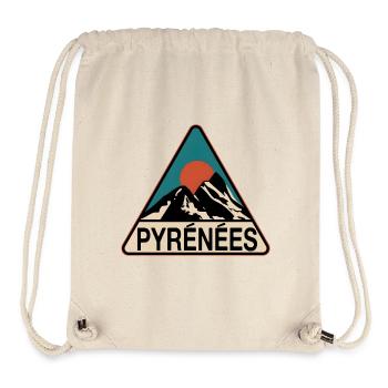 Pyrenaeen Pyrenees - Stanley/Stella recycelter Gym Bag - Naturweiß - Vorne