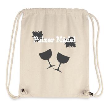 Pälzer Mädel - Stanley/Stella recycelter Gym Bag - Naturweiß - Vorne