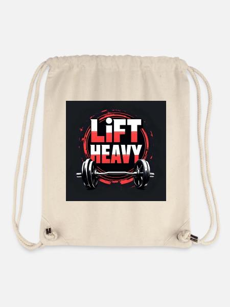 Motivational design for the gym - Stanley/Stella Recycled Gym Bag - natural