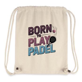 Children to Play Padel - Stanley/Stella Recycled Gym Bag - natural - Front