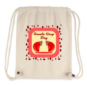 Lustiger Tomatensuppen-Tag - Stanley/Stella recycelter Gym Bag - Naturweiß - Vorne