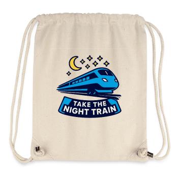 Nachtzug – Take the Night Train - Stanley/Stella Recycled Gym Bag - natural - Front