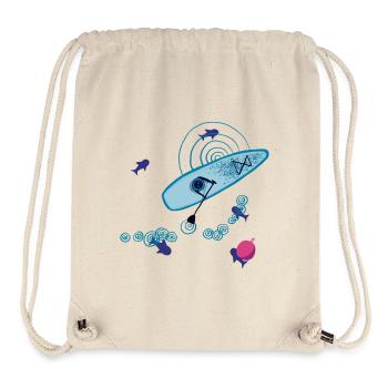SUP - Stanley/Stella recycelter Gym Bag - Naturweiß - Vorne