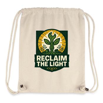 Reclaim the Light – Solarpunk - Stanley/Stella Recycled Gym Bag - natural - Front