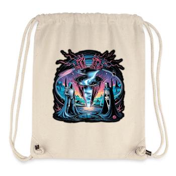 Cosmic Rift with Void Guardians - Stanley/Stella Recycled Gym Bag - natural - Front