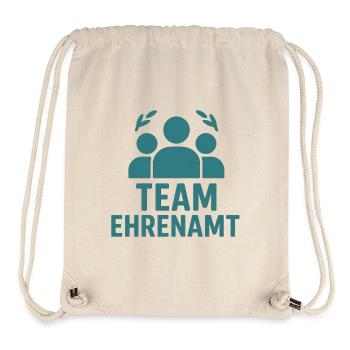 Team Ehrenamt Motivationsdesign - Stanley/Stella recycelter Gym Bag - Naturweiß - Vorne