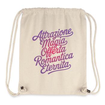 Romantic Design with Magic Effect - Stanley/Stella Recycled Gym Bag - natural - Front