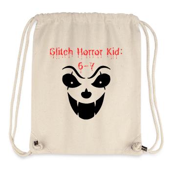 Horror Kid: 6-7 Scary Design - Stanley/Stella Recycled Gym Bag - natural - Front