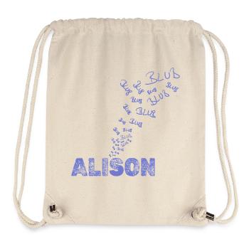 Sailing Alison - Stanley/Stella Recycled Gym Bag - natural - Front