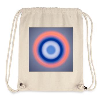 Peacock Circle - Stanley/Stella Recycled Gym Bag - natural - Front