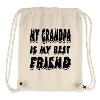Grandfather - Stanley/Stella Recycled Gym Bag - natural - Front