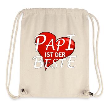 DADDY IS THE BEST - Stanley/Stella Recycled Gym Bag - natural - Front