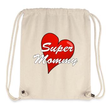 SUPER MOMMY - Stanley/Stella recycelter Gym Bag - Naturweiß - Vorne