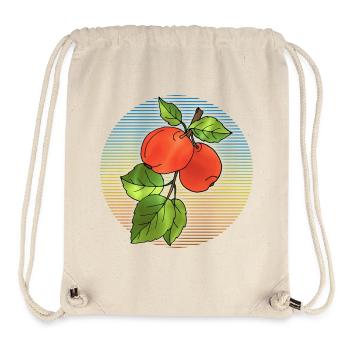 Äpfel - Stanley/Stella recycelter Gym Bag - Naturweiß - Vorne
