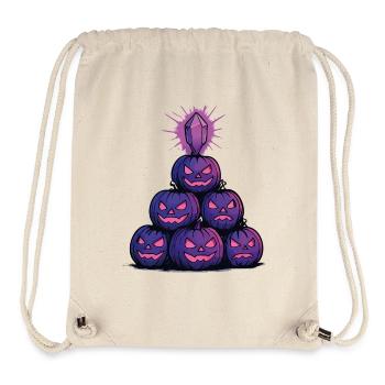 Herbstlicher Halloween-Spuk - Stanley/Stella recycelter Gym Bag - Naturweiß - Vorne