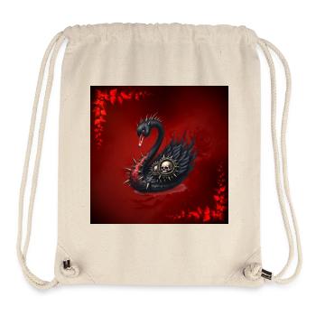 Black Swan with Thorns - Stanley/Stella Recycled Gym Bag - natural - Front