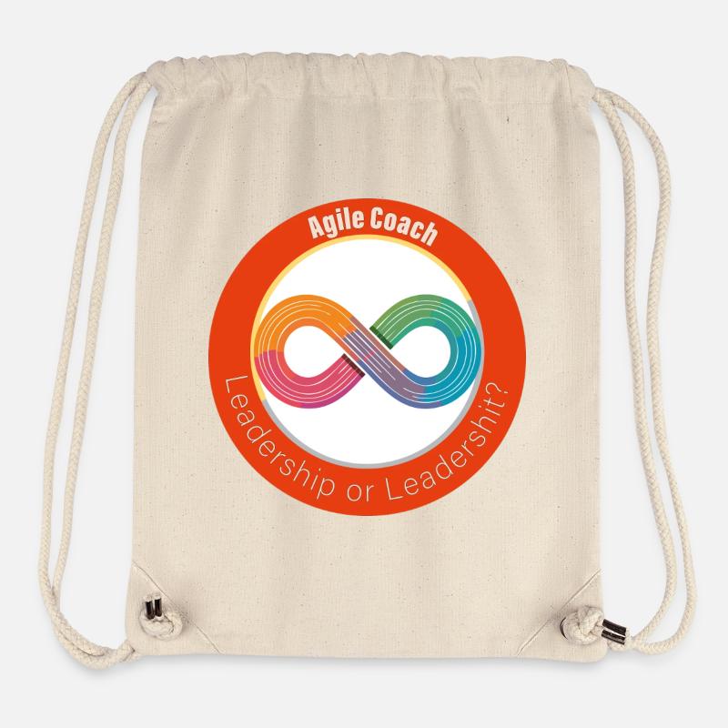 Leadership or? - Stanley/Stella recycelter Gym Bag - Naturweiß