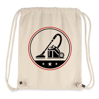 Vacuum Cleaner Symbol Cleaning - Stanley/Stella Recycled Gym Bag - natural - Front