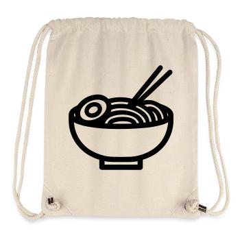Ramen - Stanley/Stella recycelter Gym Bag - Naturweiß - Vorne