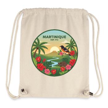Martinique 972 - Stanley/Stella Recycled Gym Bag - natural - Front