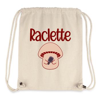 Pilz-Raclette - Stanley/Stella recycelter Gym Bag - Naturweiß - Vorne