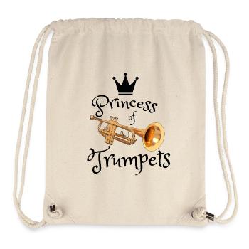 Goldene Trompete Krone - Stanley/Stella recycelter Gym Bag - Naturweiß - Vorne
