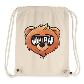 Mama Bär - Stanley/Stella recycelter Gym Bag - Naturweiß - Vorne