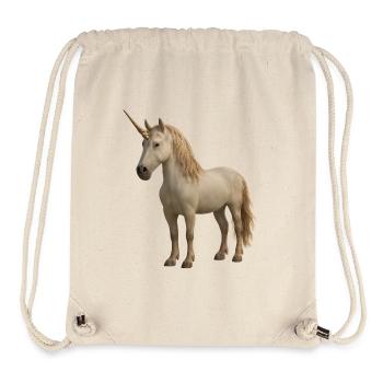 Licorne Crème - Sac à cordon recyclé Stanley/Stella - blanc naturel - Devant