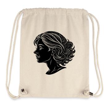 Frauenkopf - Stanley/Stella recycelter Gym Bag - Naturweiß - Vorne