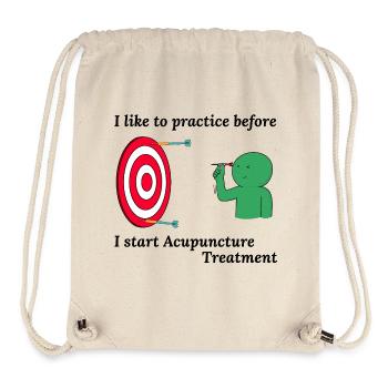 Licensed TCM Practitioner Expert Skilled - Stanley/Stella Recycled Gym Bag - natural - Front