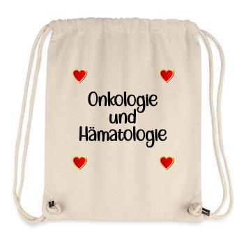 Hématologie en oncologie cardiaque - Sac à cordon recyclé Stanley/Stella - blanc naturel - Devant