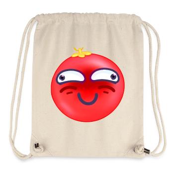 Christmas Ball Embarrassed Smile - Stanley/Stella Recycled Gym Bag - natural - Front
