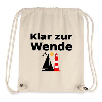 Sail - Stanley/Stella Recycled Gym Bag - natural - Front