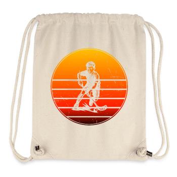 Klare Floorball Botschaft - Stanley/Stella recycelter Gym Bag - Naturweiß - Vorne