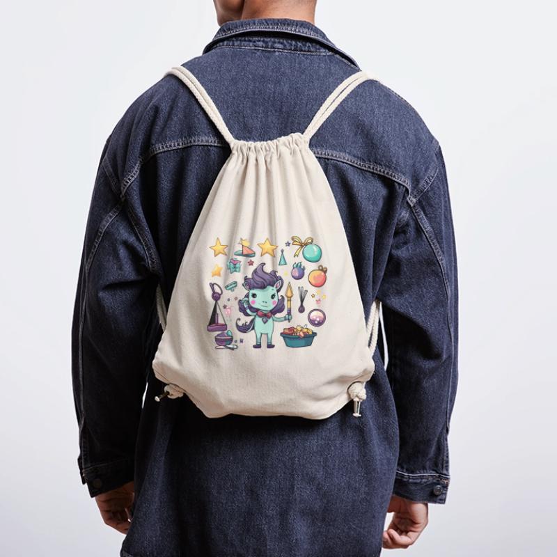Moon Wizard Pony Magic Workshop Stanley/Stella Recycled Gym Bag