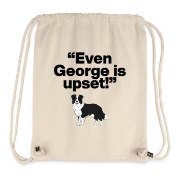Even George Is Upset, Kennedy Center, Memorial Art - Stanley/Stella Recycled Gym Bag - natural - Front
